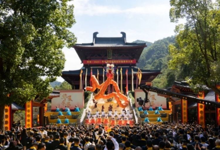 癸卯（2023）年中国仙都祭祀轩辕黄帝大典顺利举行