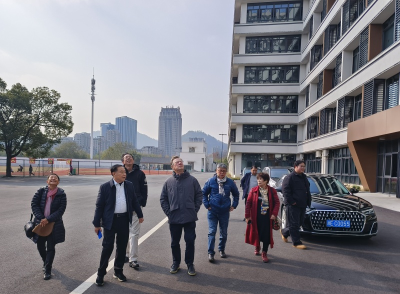 前环太平洋大学协会秘书长一行到访湖州上墅教育集团