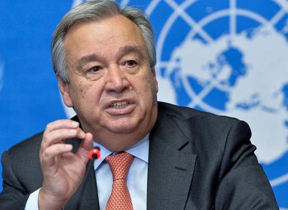 联合国秘书长古特雷斯发表新年致辞呼吁世界“不再分裂”