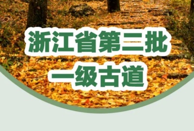 浙江省一二三级古道，你打卡过哪几条？