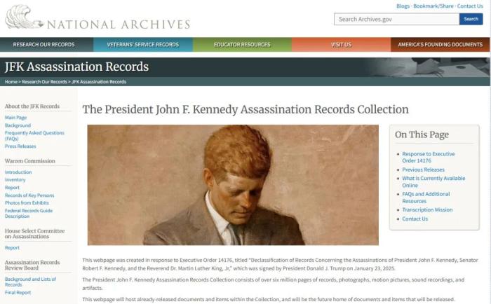 1123份肯尼迪遇刺案文件究竟揭了哪些密？