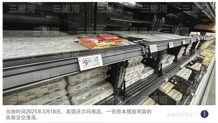 美国政府“神操作”：既打关税战，又想要鸡蛋
