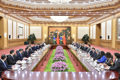 习近平同巴西总统卢拉会谈