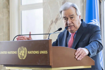 联合国秘书长：“两国方案”不容置疑