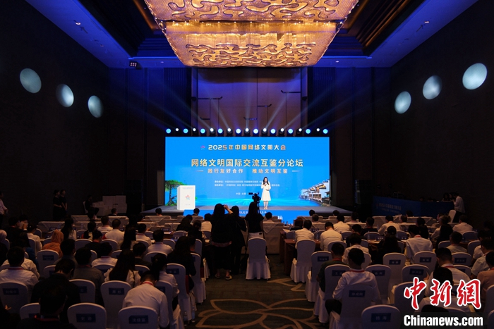 2025年中国网络文明大会网络文明国际交流互鉴论坛在合肥举行
