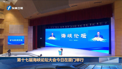 第十七届海峡论坛大会在厦门举行 王沪宁出席并致辞