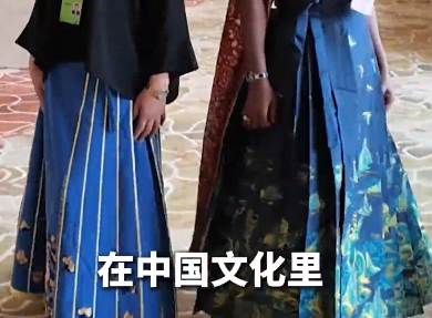 全球文明对话部长级会议在北京举行 马面裙受国际嘉宾青睐
