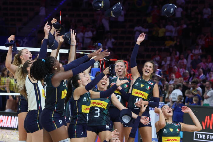 2025年世界联赛：意大利女排成功卫冕 