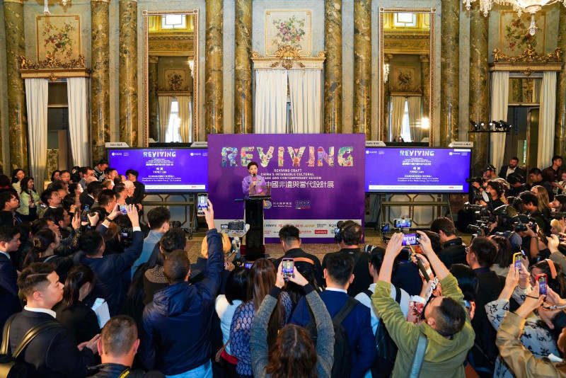 中国非遗瑰宝绽放米兰，2025“新生万物——中国非遗与当代设计展”启幕文明对话