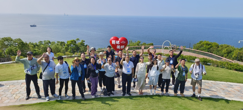 海外华文媒体代表赴珠海东澳岛到桂山岛采风