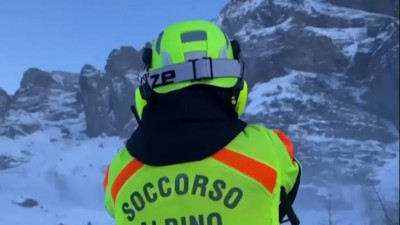 意大利北部发生雪崩5人遇难