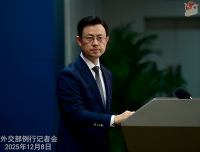 中国外交部：如何解决台湾问题是中国人自己的事，不容任何外部干涉