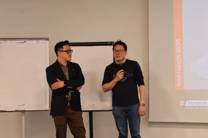 巴黎时尚平台创始人张振高为欧洲华商商学院学员作主题分享