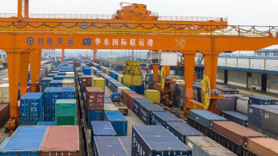 今年前5月“义新欧”中欧班列出口集装箱超7万标箱