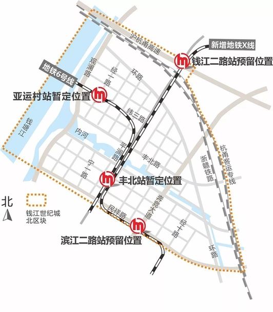杭州地铁6号线拟新增“亚运村站”！亚运村今年6月底前全面开工