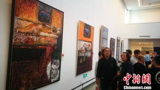 中国意大利四艺术家近百当代作品亮相国家画院美术馆