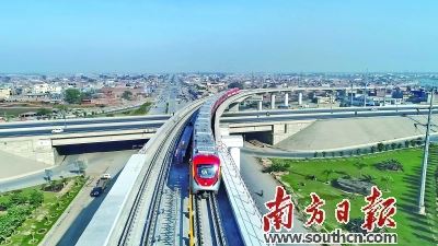 广州运营巴基斯坦首条地铁