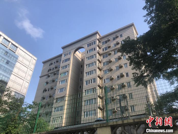 北京市西城区金融街片区一处学区房。 <a target='_blank' href='http://www.chinanews.com/' >中新网</a> 左宇坤 摄