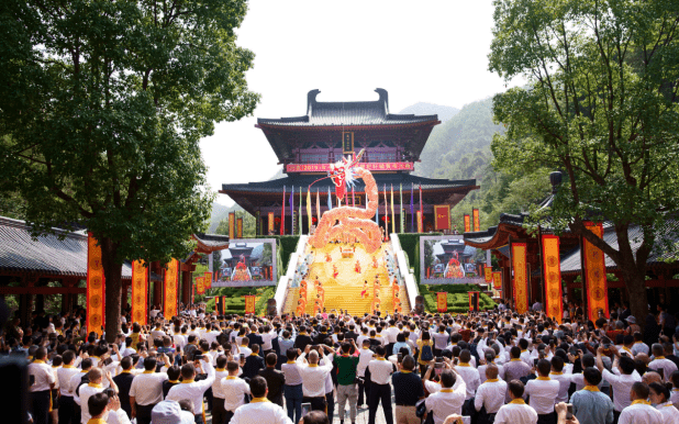 缙云仙都祭祀轩辕黄帝已有1600多年历史 缙云县委宣传部 供图