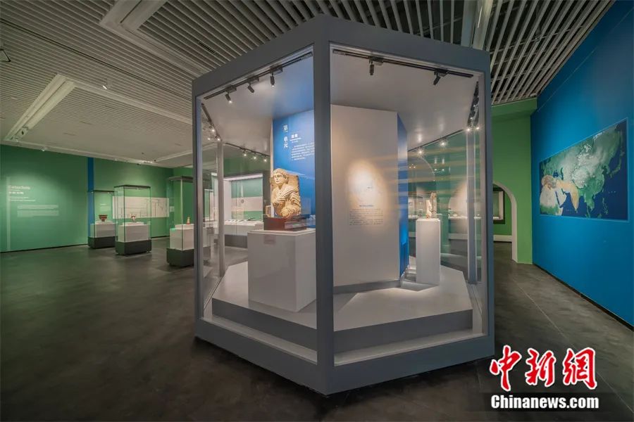 “文明的样子——古代文物精品展”展厅照。吴文化博物馆供图