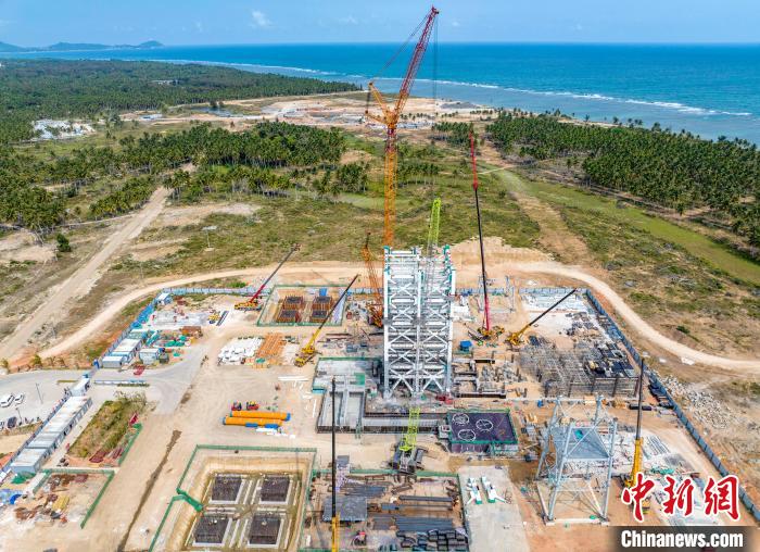探访海南商业航天发射场：“十天一层”建设再提速