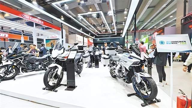 “江门造”摩托车加速驰骋全球